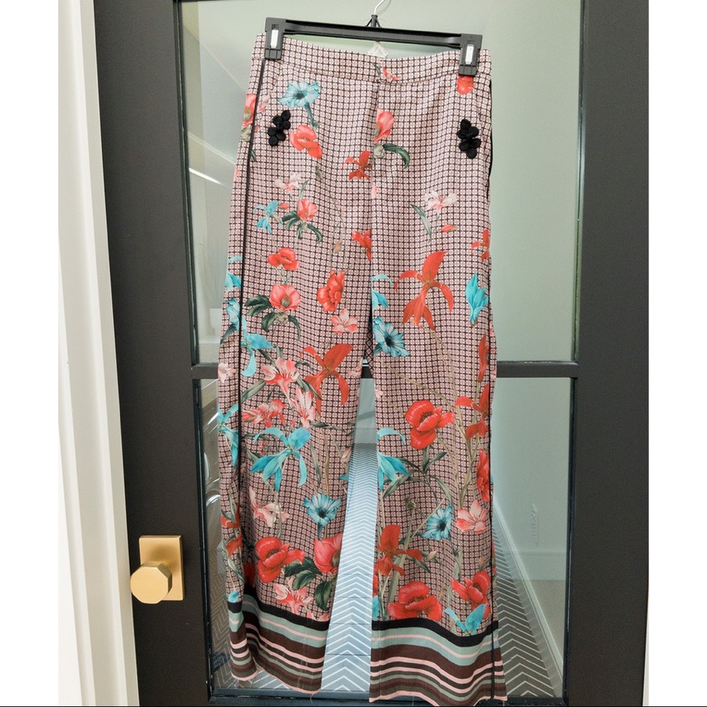 Zara XS Asian Inspired Pants